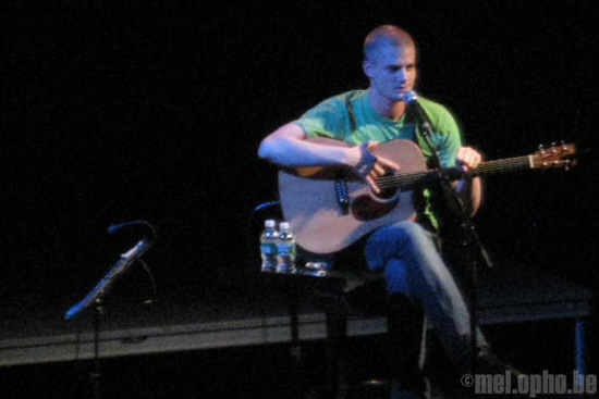 Jay Brannan at Highline Ballroom, July 16, 2008. Photo by Katherine Hartnett.
