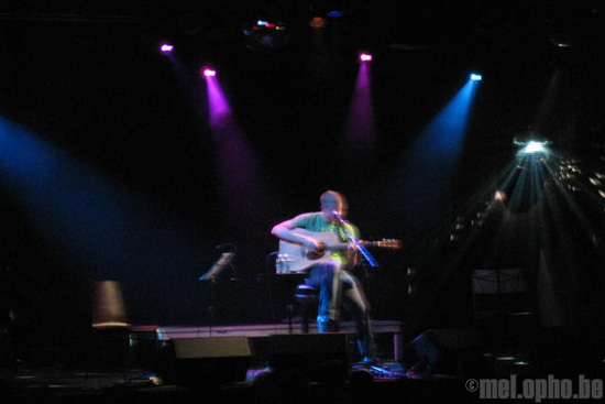Jay Brannan at Highline Ballroom, July 16, 2008. Photo by Katherine Hartnett.