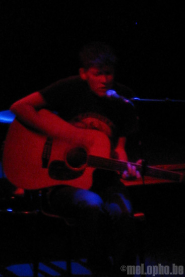 Chris Pureka at Highline Ballroom, July 16, 2008. Photo by Katherine Hartnett.