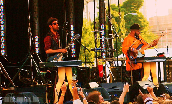DeVotchKa, July 26, 2008. Photo by Nicole Kristek.