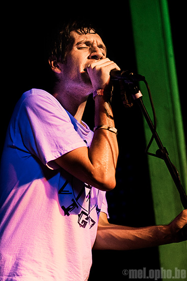 No Age at Hawthorne Theatre, July 27, 2008. Photo by Joshua Bean.
