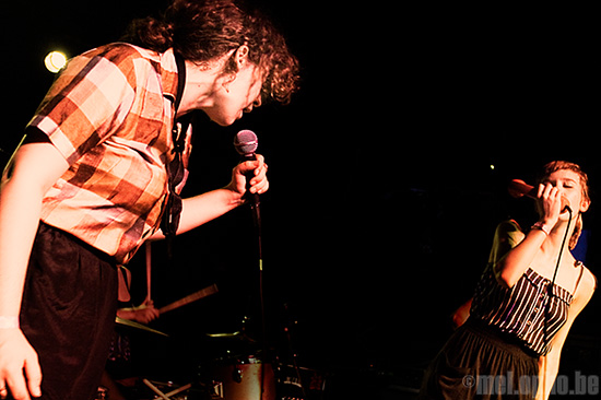 Mika Miko at Hawthorne Theatre, July 27, 2008. Photo by Joshua Bean.