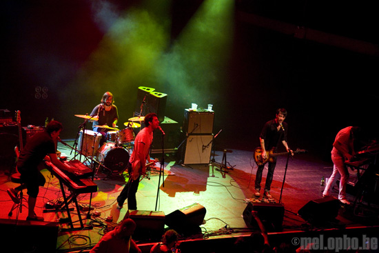 Wolf Parade at Terminal 5, July 31, 2008. Photo by Ari Sommer.