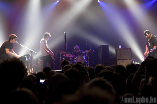Wolf Parade at Terminal 5, July 31, 2008. Photo by Ari Sommer.