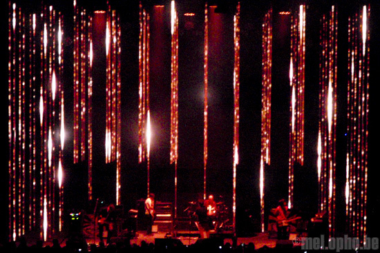 Radiohead at Comcast Center, August 13, 2008. Photo by melophobe.