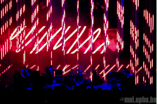 Radiohead at Comcast Center, August 13, 2008. Photo by melophobe.
