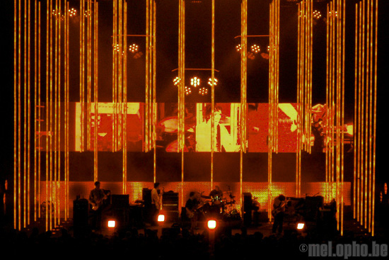 Radiohead at Comcast Center, August 13, 2008. Photo by melophobe.