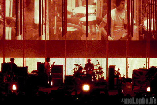 Radiohead at Comcast Center, August 13, 2008. Photo by melophobe.