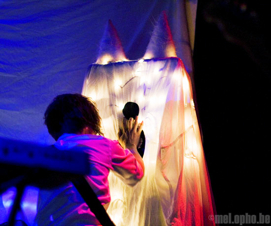 The Octopus Project at Nectar Lounge, August 19, 2008. Photo by Stephanie Guerrero.