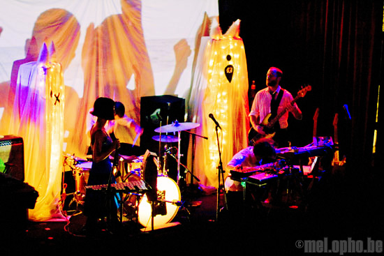 The Octopus Project at Nectar Lounge, August 19, 2008. Photo by Stephanie Guerrero.