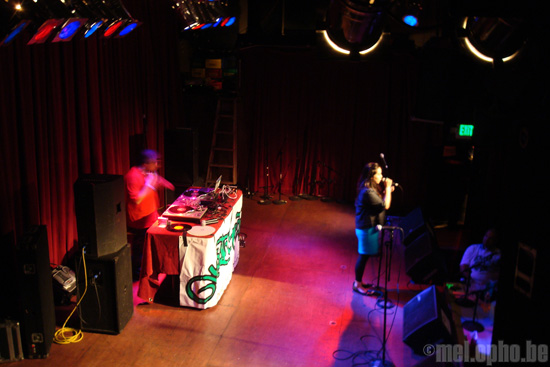Adult vs. Youth: Seattle Slam vs. Youth Speaks Seattle at Neumos, August 20, 2008. Photo by Anne Kreider.