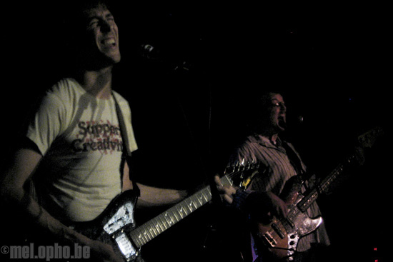 The Bloodsugars at Mercury Lounge, August 23, 2008. Photo by Anna Gillespie.