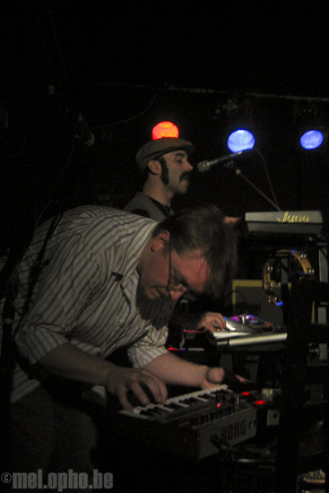 The Bloodsugars at Mercury Lounge, August 23, 2008. Photo by Anna Gillespie.