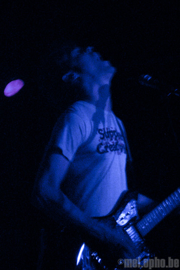 The Bloodsugars at Mercury Lounge, August 23, 2008. Photo by Anna Gillespie.