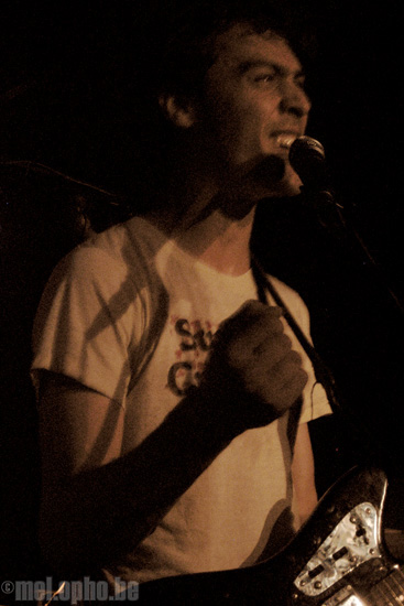 The Bloodsugars at Mercury Lounge, August 23, 2008. Photo by Anna Gillespie.