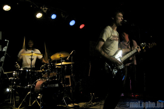 The Bloodsugars at Mercury Lounge, August 23, 2008. Photo by Anna Gillespie.