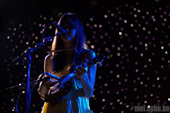 Priscilla Ahn at The Triple Door, August 26, 2008. Photo by Nicole Kristek.