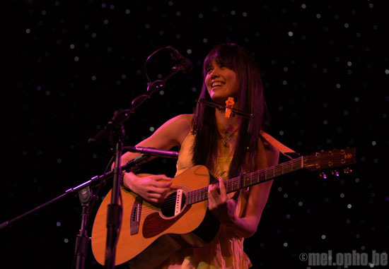 Priscilla Ahn at The Triple Door, August 26, 2008. Photo by Nicole Kristek.