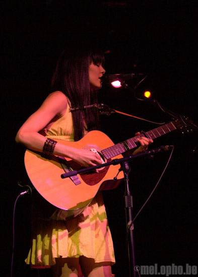 Priscilla Ahn at The Triple Door, August 26, 2008. Photo by Nicole Kristek.