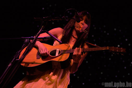 Priscilla Ahn at The Triple Door, August 26, 2008. Photo by Nicole Kristek.