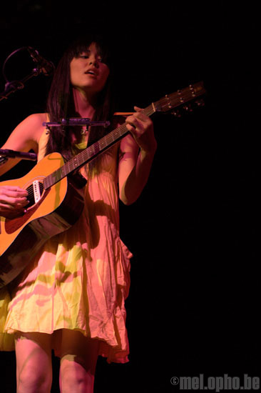 Priscilla Ahn at The Triple Door, August 26, 2008. Photo by Nicole Kristek.