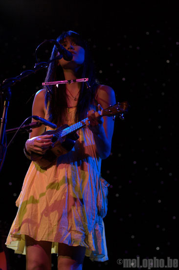 Priscilla Ahn at The Triple Door, August 26, 2008. Photo by Nicole Kristek.