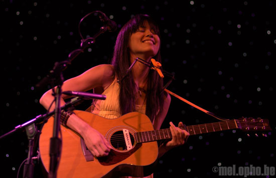 Priscilla Ahn at The Triple Door, August 26, 2008. Photo by Nicole Kristek.