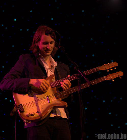 Gus Seyffert at The Triple Door, August 26, 2008. Photo by Nicole Kristek.