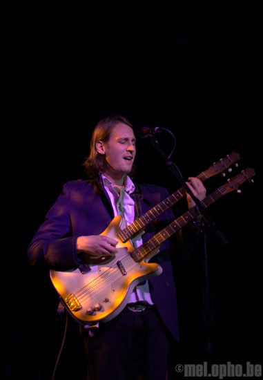 Gus Seyffert at The Triple Door, August 26, 2008. Photo by Nicole Kristek.
