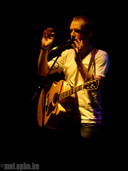 Kevin Devine at Harpers Ferry, September 6, 2008. Photo by Beth Freeman Doreian and Ian Doreian.