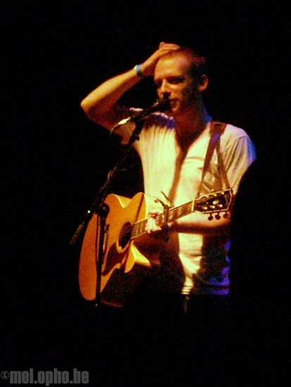 Kevin Devine at Harpers Ferry, September 6, 2008. Photo by Beth Freeman Doreian and Ian Doreian.