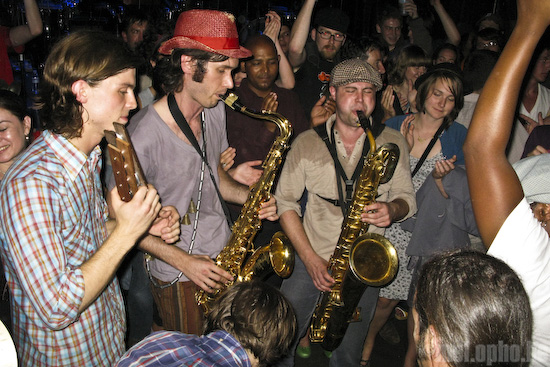 NOMO at Nectar Lounge, August 9, 2008. Photo by Tighe McGillivray.