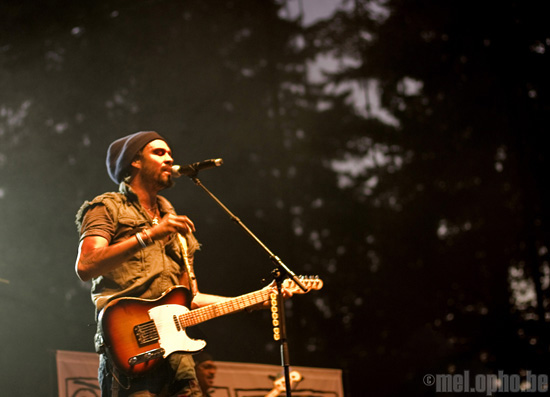 Michael Franti & Spearhead at Marymoor Park, September 12, 2008. Photo by Nicole Kristek.
