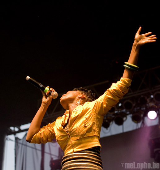 Cherine Anderson at Marymoor Park, September 12, 2008. Photo by Nicole Kristek.