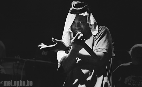 GZA (Performing Liquid Swords) at Harpers Ferry, September 13, 2008. Photo by Joshua Bean.