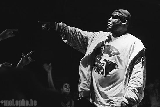 GZA (Performing Liquid Swords) at Harpers Ferry, September 13, 2008. Photo by Joshua Bean.