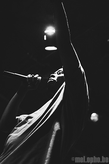 GZA (Performing Liquid Swords) at Harpers Ferry, September 13, 2008. Photo by Joshua Bean.