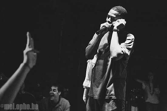 GZA (Performing Liquid Swords) at Harpers Ferry, September 13, 2008. Photo by Joshua Bean.