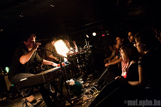 Sunset Rubdown at Middle East Downstairs, September 15, 2008. Photo by Joshua Bean.