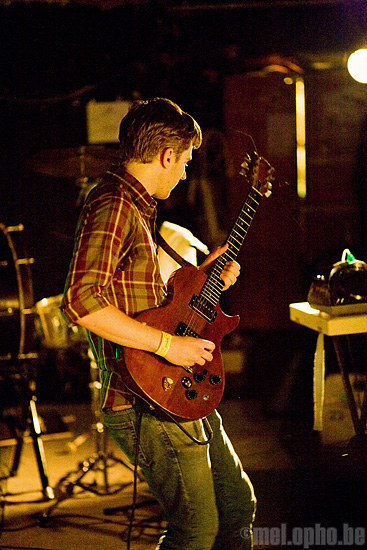 Sunset Rubdown at Middle East Downstairs, September 15, 2008. Photo by Joshua Bean.