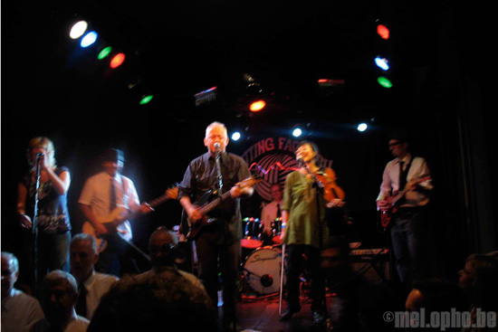 KatJonBand at The Knitting Factory, September 17, 2008. Photo by Katherine Hartnett.