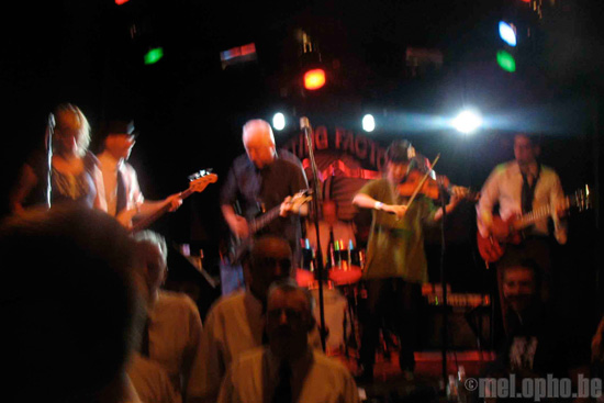 KatJonBand at The Knitting Factory, September 17, 2008. Photo by Katherine Hartnett.