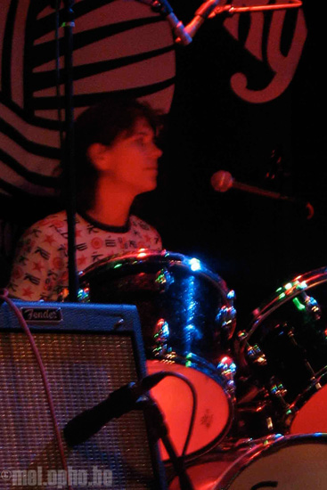 KatJonBand at The Knitting Factory, September 17, 2008. Photo by Katherine Hartnett.
