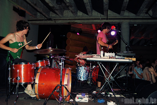 Starfucker at Doug Fir Lounge, September 18, 2008. Photo by Casey Wagner and Paul Kline.