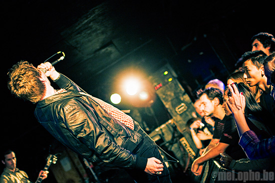 The Walkmen at Middle East Downstairs, September 18, 2008. Photo by Joshua Bean.