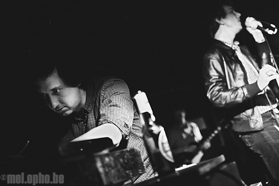 The Walkmen at Middle East Downstairs, September 18, 2008. Photo by Joshua Bean.