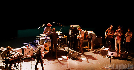 The National at The Moore Theatre, September 19, 2008. Photo by Nicole Kristek.