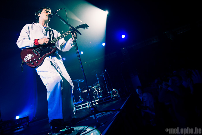 Weezer at Tsongas Arena, September 23, 2008. Photo by Joshua Bean.