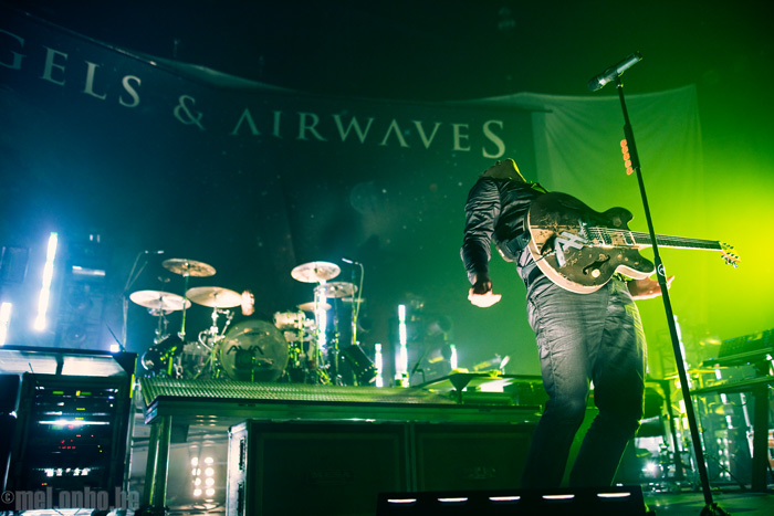 Angels and Airwaves at Tsongas Arena, September 23, 2008. Photo by Joshua Bean.