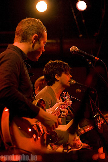 Delta Spirit at Tractor Tavern, September 24, 2008. Photo by Nicole Kristek.
